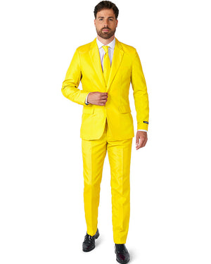 Solid Yellow Mens Suitmeister