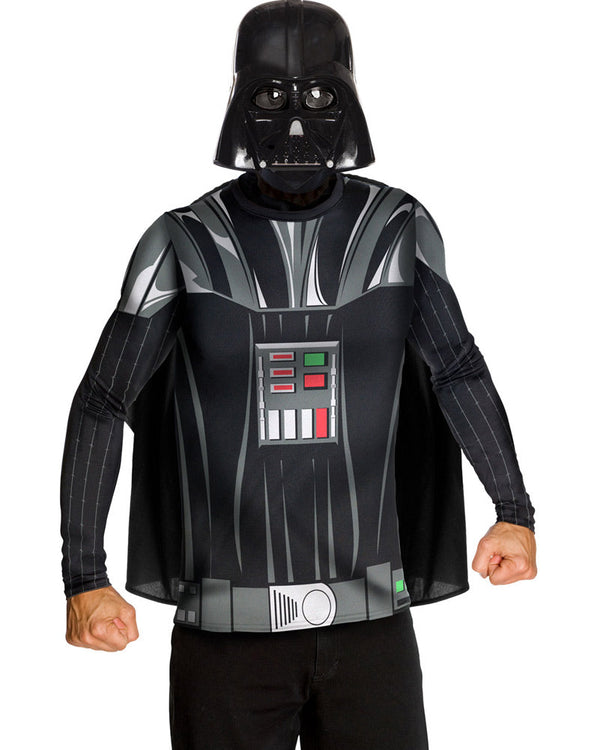 Star Wars Darth Vader Top and Mask Mens Costume