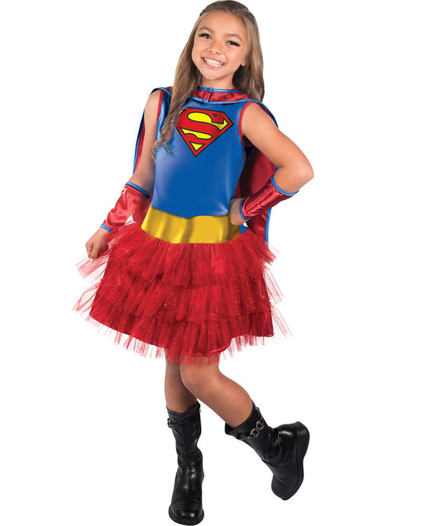 Supergirl Dress Girls Costume