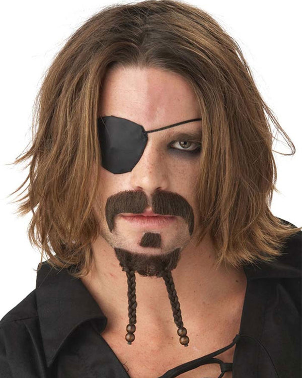 The Rogue Moustache and Goatee Set