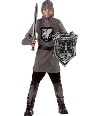 Valiant Knight Boys Costume