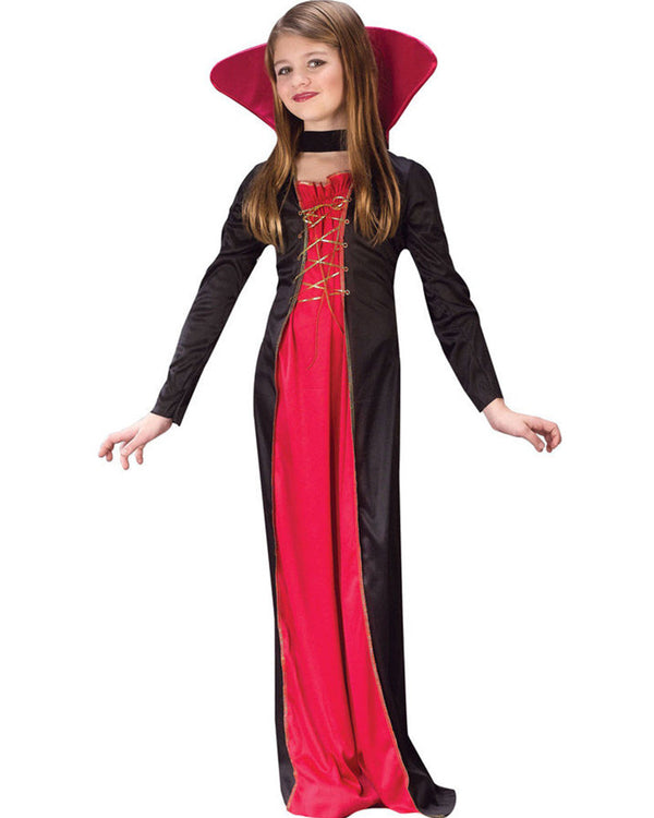 Victorian Vampiress Girls Costume