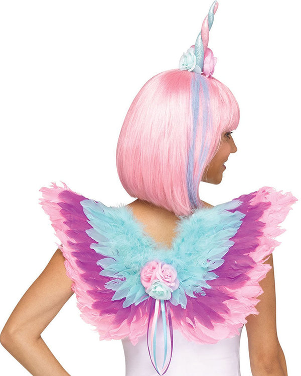 Pastel Deluxe Unicorn Wings and Headpiece