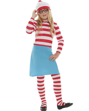 Wheres Wally Wenda Girls Costume