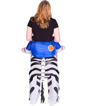 Zebra Inflatable Adult Costume