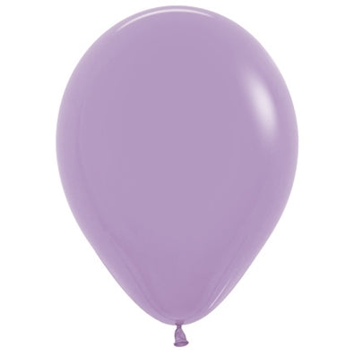 Sempertex 30cm Fashion Lilac Latex Balloons 050, 100PK Pack of 100