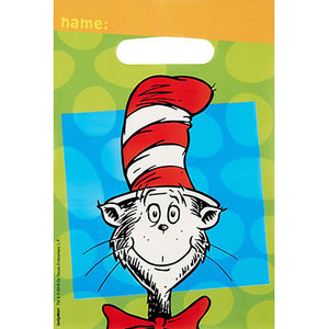 Dr Seuss Folded Loot Bag Pack of 8