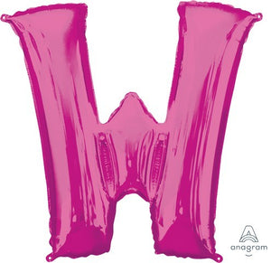 SuperShape Letter W Pink L34