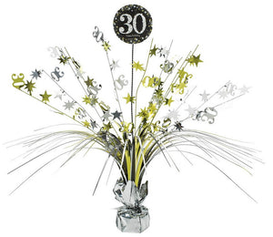 30th Sparkling Celebration Spray Centrepiece