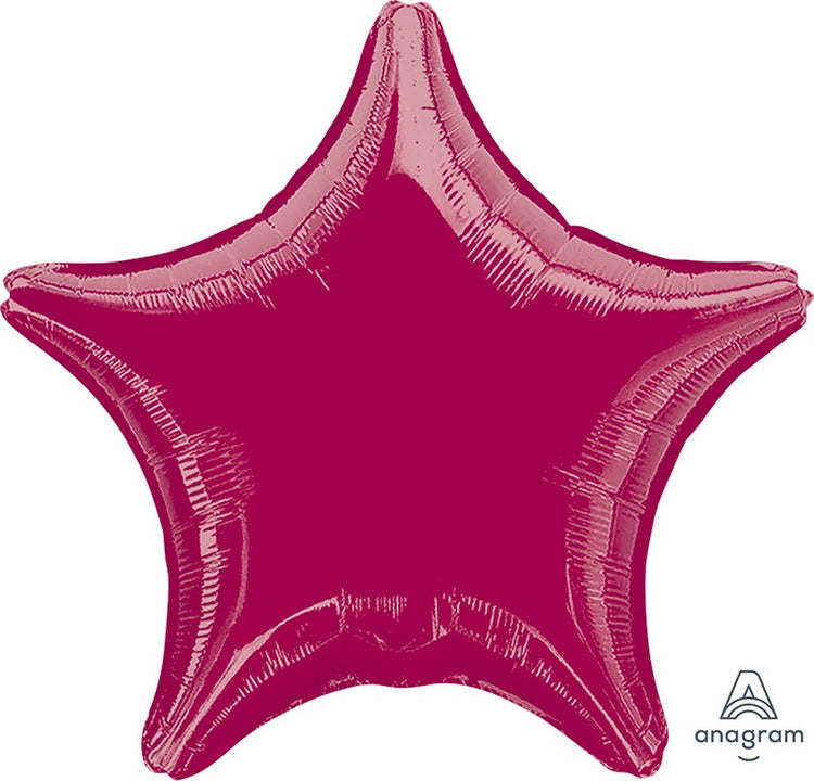 45cm Standard Star XL Burgundy S15