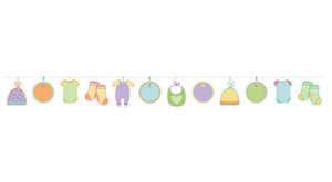 Baby Shower Autograph Garland Pack of 24