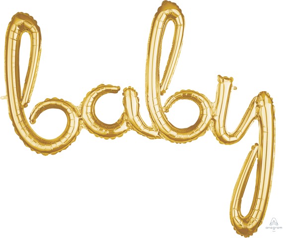 CI: Script Phrase baby Gold G40