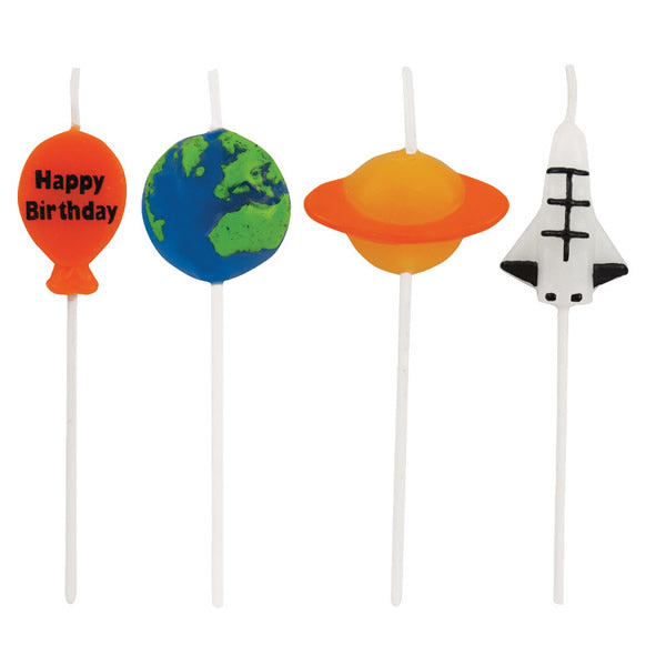 Space Pick Candles Pack of 4
