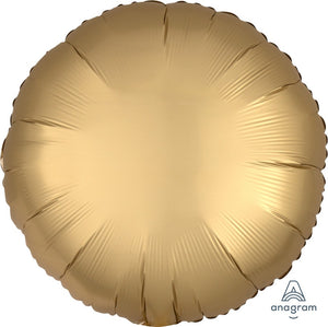 45cm Standard HX Satin Luxe Gold Sateen Circle S18