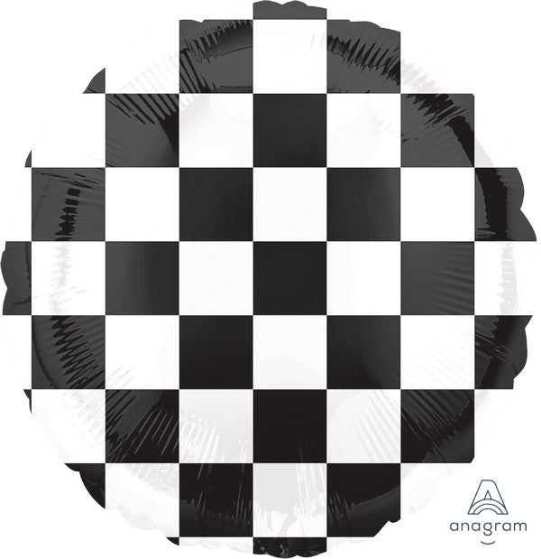 45cm Standard HX Checkerboard Balloon S30