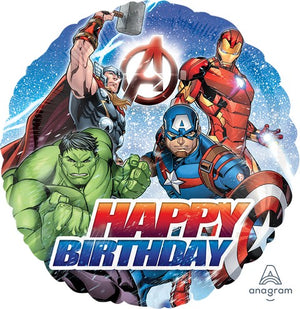 45cm Standard HX Avengers Happy Birthday S60