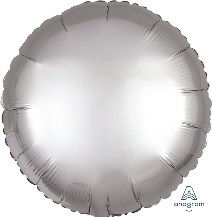 45cm Standard HX Satin Luxe Platinum Circle S18