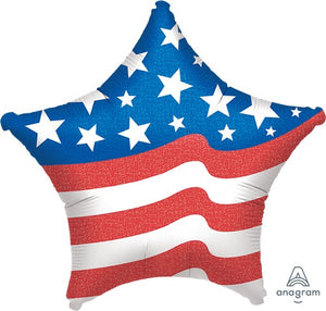 45cm Standard XL Patriotic Star S40