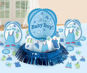 Shower With Love Boy Table Decorating Kit