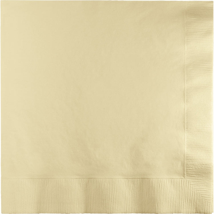 Ivory Lunch Napkins Pack of 50