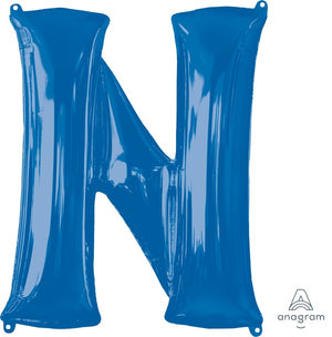 SuperShape Letter N Blue L34