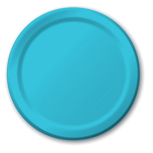 Bermuda Blue Round Paper Plate 22cm Pack of 24