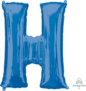 SuperShape Letter H Blue L34