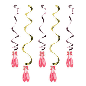 Twinkle Toes Dizzy Danglers Hanging Swirls Pack of 5