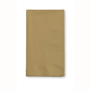 Glittering Gold Dinner Napkins Pack of 50