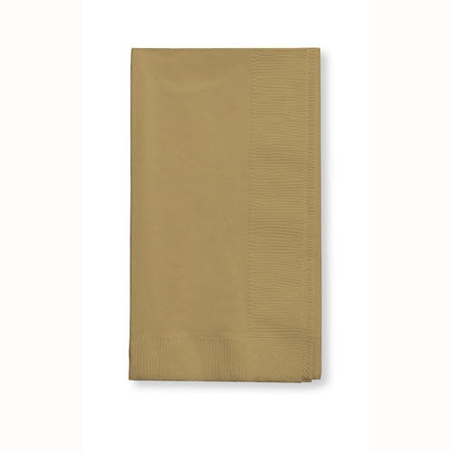 Glittering Gold Dinner Napkins Pack of 50