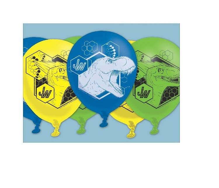 Jurassic World Latex Balloons Pack of 6