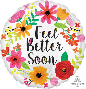 45cm Standard HX Feel Better Soon Floral Wreath S40