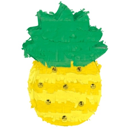 Pineapple Mini Pinata Decoration & Gems