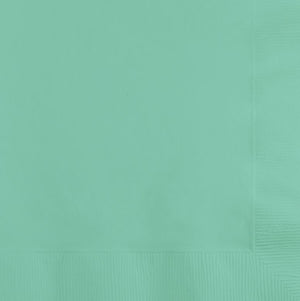 Fresh Mint Green Beverage Napkins Pack of 50