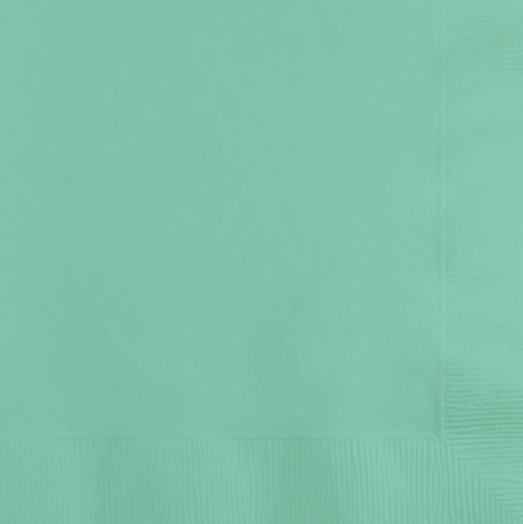 Fresh Mint Green Beverage Napkins Pack of 50