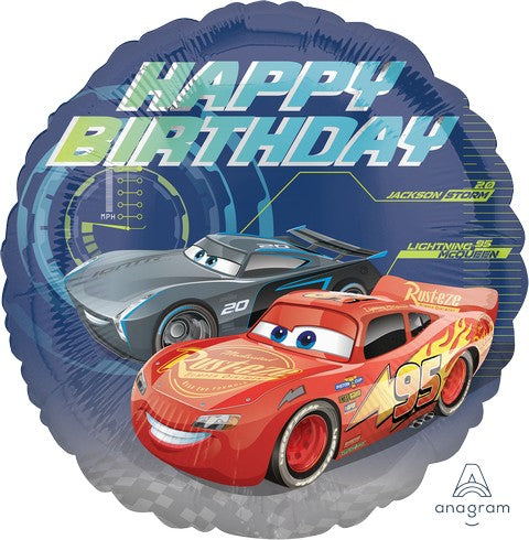 45cm Standard HX Cars 3 Happy Birthday S60