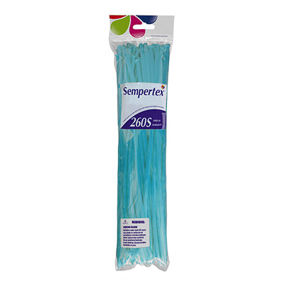 Sempertex 260T Fashion Blue Modelling Latex Balloons Pack of 50