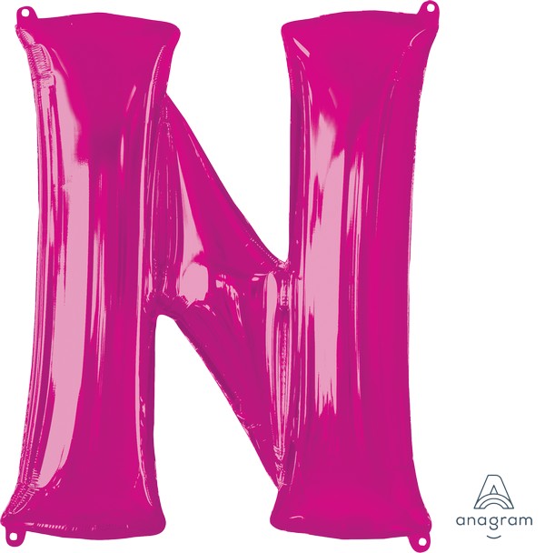 SuperShape Letter N Pink L34