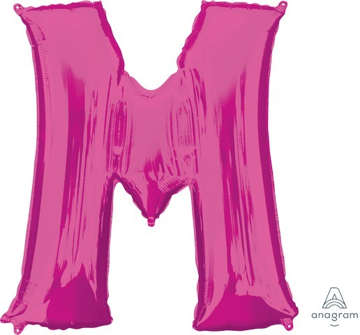 SuperShape Letter M Pink L34