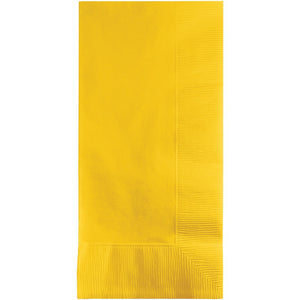 School Bus Yellow Dinner Napkins Pack of 50