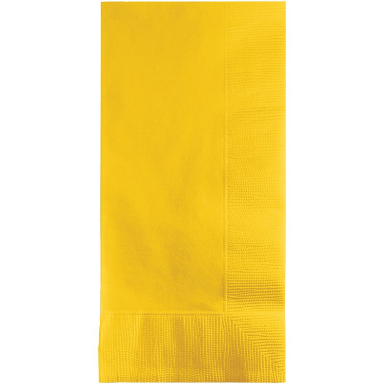 School Bus Yellow Dinner Napkins Pack of 50