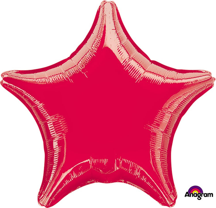 45cm Standard Star XL Metallic Red S15