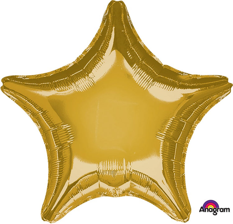 45cm Standard Star XL Metallic Gold S15