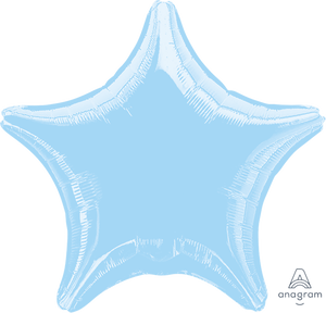 45cm Standard Star XL Metallic Pearl Pastel Blue S15